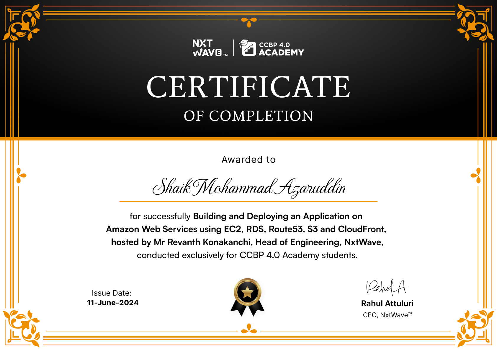 Mohammad Azaruddin Shaik - Full-Stack Developer | Hackathon Winner ...